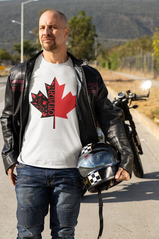 T-shirt feuille d'érable La Boutique à Chichi